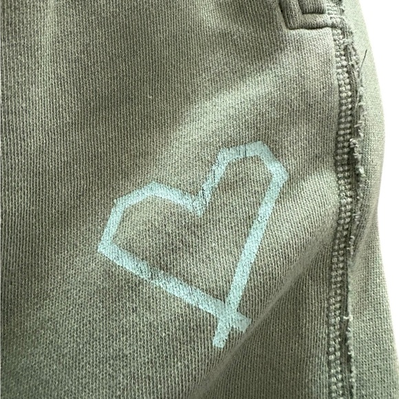 Aerie Green Track Pants - Picture 2 of 5